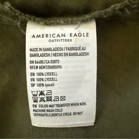 American Eagle Outfitters Utility Jacket Green - Picture 12 of 15